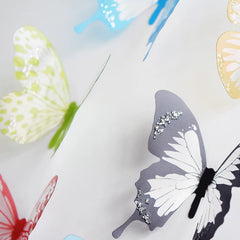 3D Crystal Butterfly Wall Art