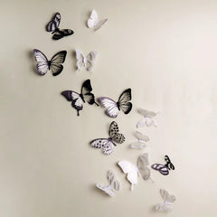 3D Crystal Butterfly Wall Art