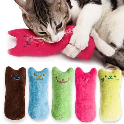 Interactive Plush Cat Toy