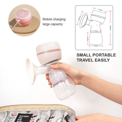 Portable Electric Breast Pump USB Chargable Silent Portable Milk Extractor Automatic Milker Comfort Breastfeeding BPA Free