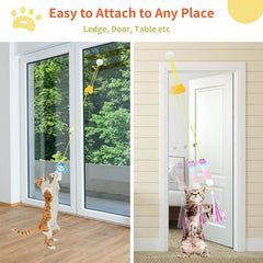 Hanging Cat Door Toys