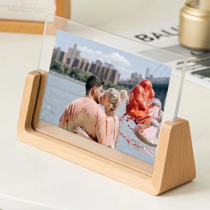 Acrylic Wooden Photo Frame