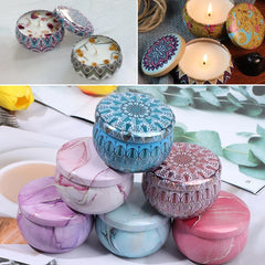 Candle Tin Jars